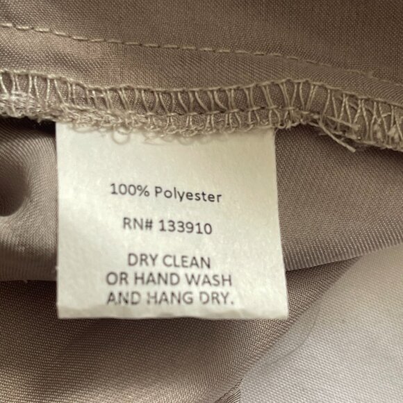 Show Me Your Mumu Tunic Tank Top with Tie Back Taupe‎ SZ Large - Picture 5 of 6